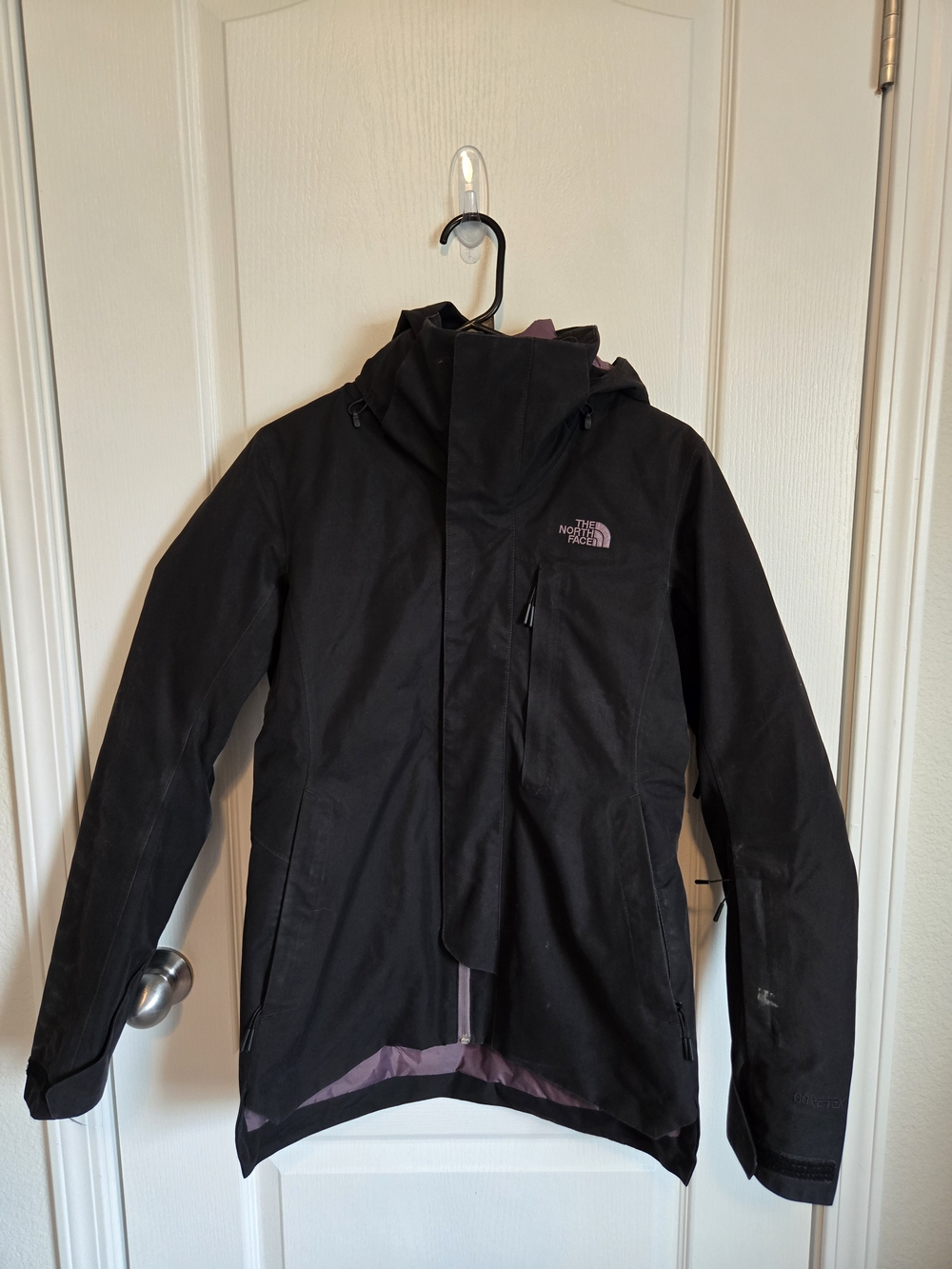 The North Face Women's 2 In 1 Black Ski Jacket - GORETEX